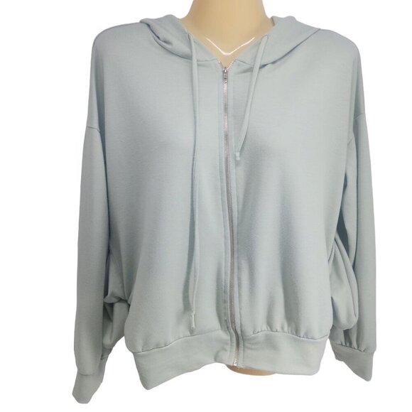 Birdy Grey Hoodie Light Green Women's Size S - Picture 6 of 9